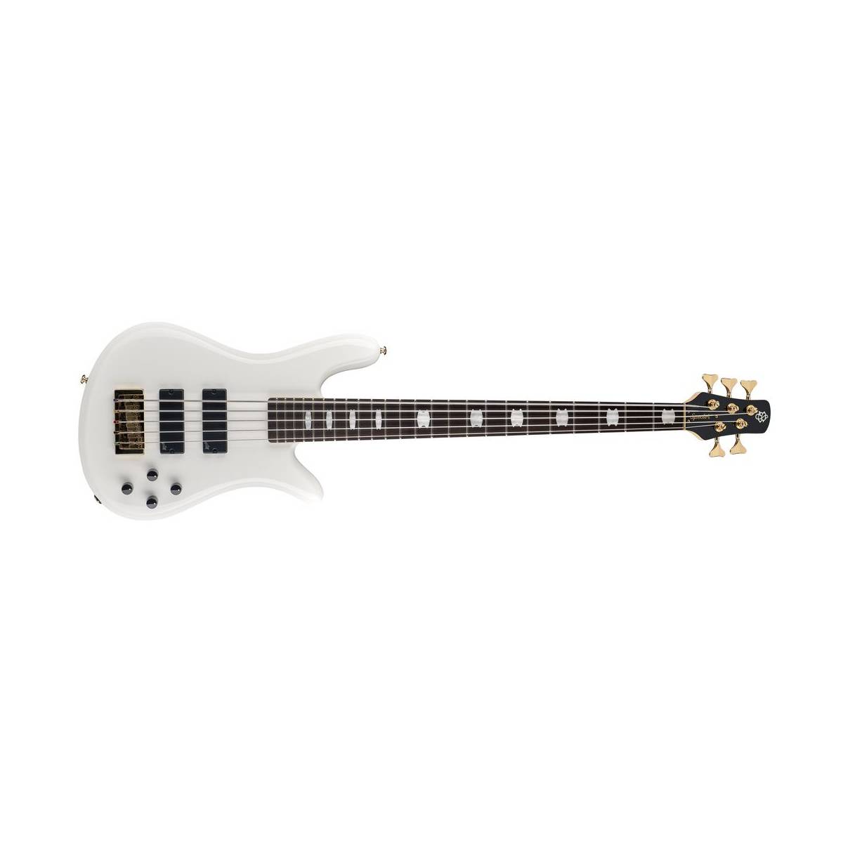 Spector ICON NS-5 Bolt-On Bass Guitar 5-String White Gloss - ICONNS5BWH