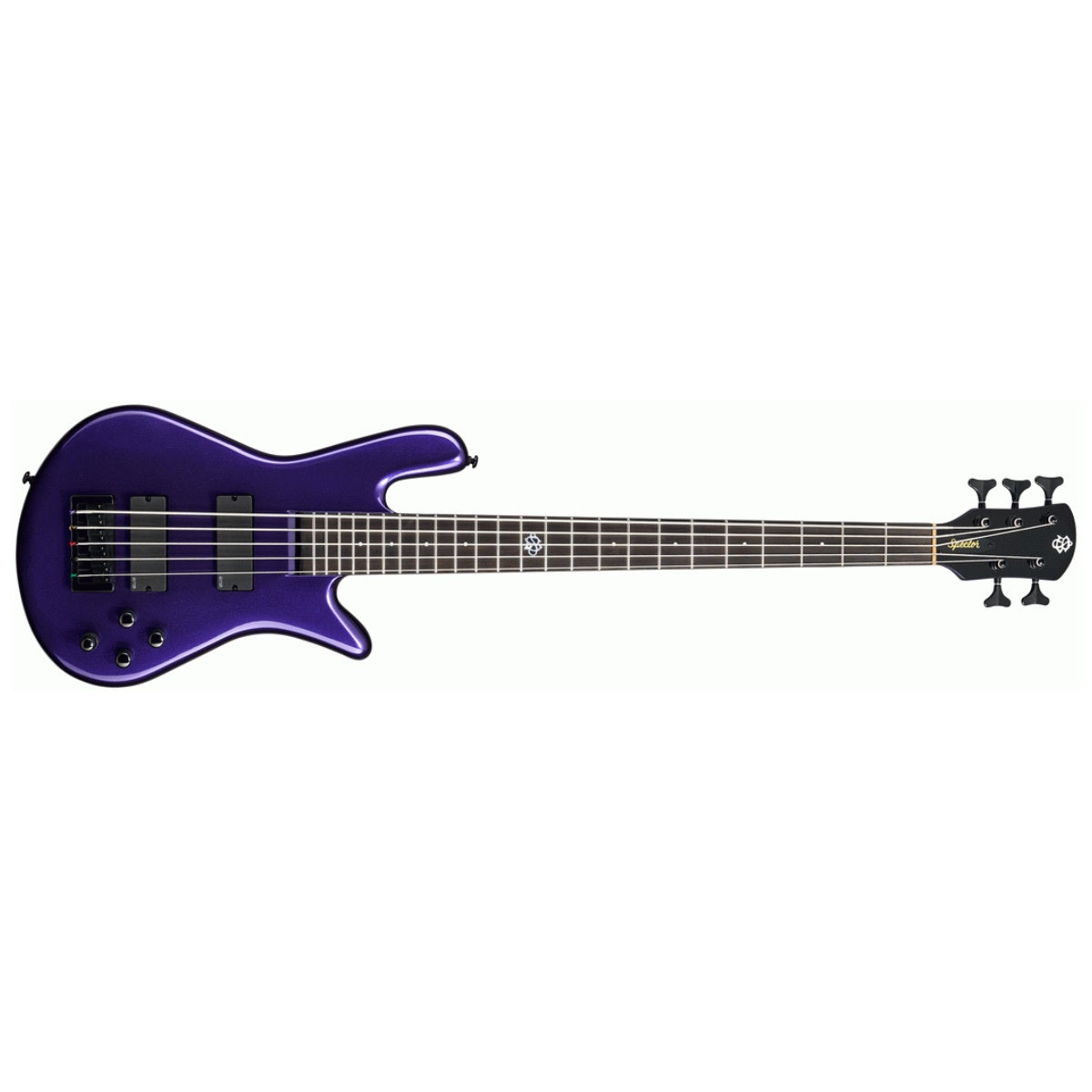 Spector NS Ethos HP 5 Bass Guitar 5-String Plum Crazy Gloss w/ EMGs & Darkglass Tone Capsule - NSETHOS5PL