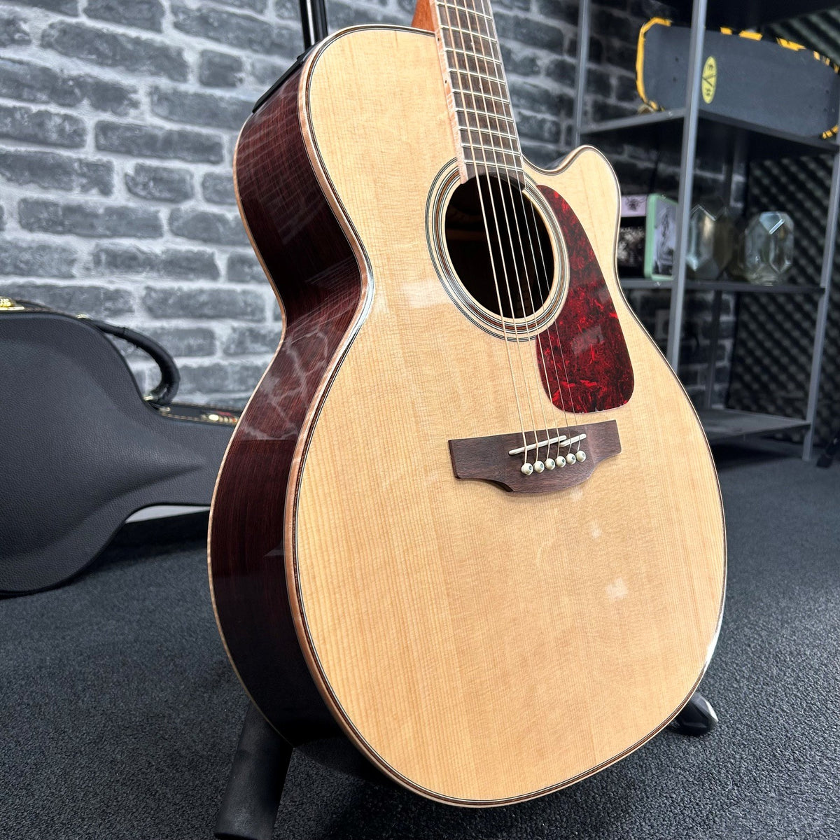 Takamine G90 Series Acoustic Guitar NEX Natural w/ Pickup & Cutaway - TGN93CENAT - OPENBOX