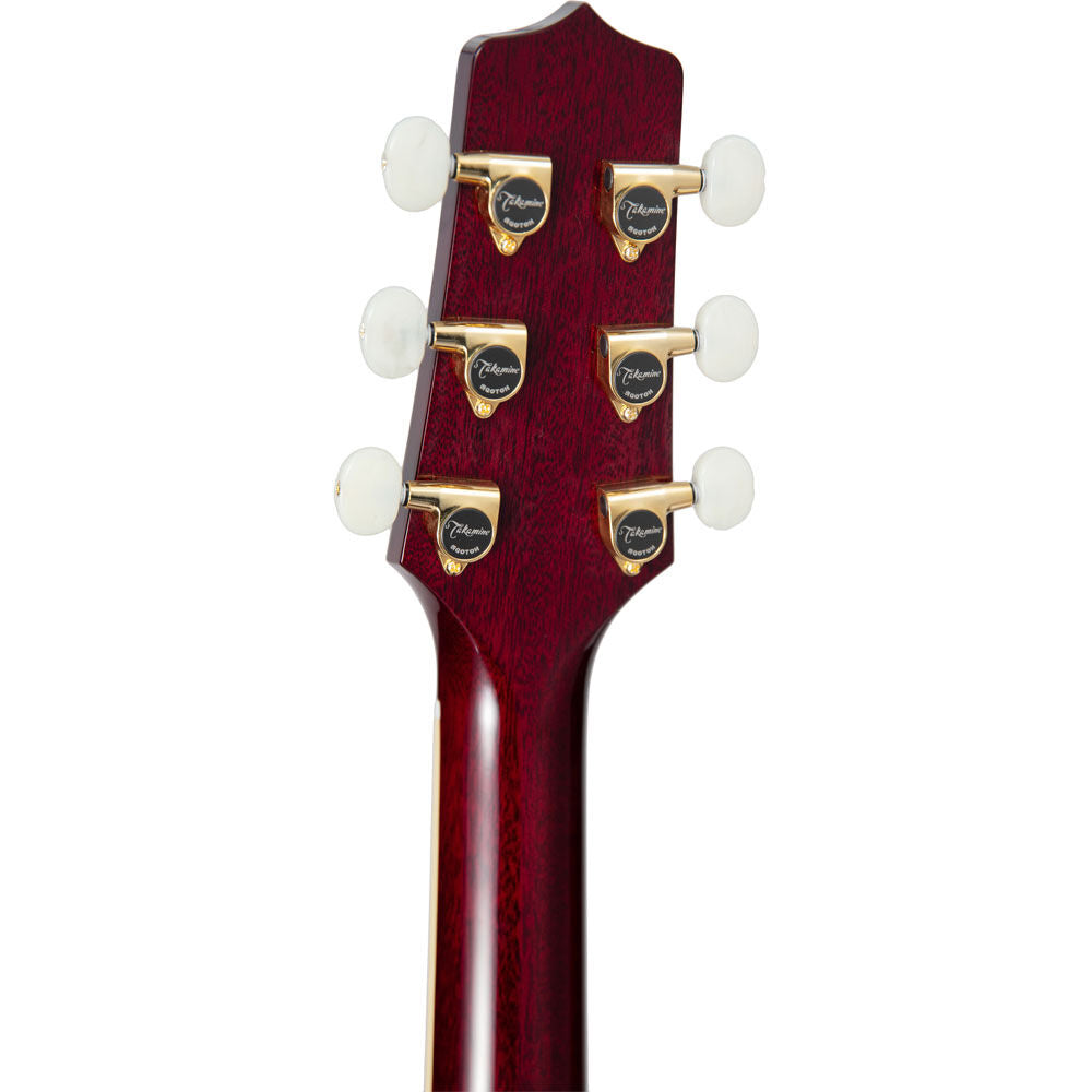 Takamine JJ325SRCL John Jorgenson Signature Acoustic Guitar Dreadnought Gloss Red w/ Pickup