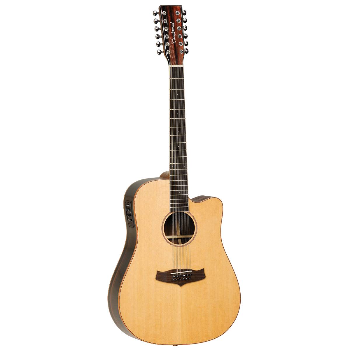 Tanglewood TWJDCE-12 Java Acoustic Guitar Dreadnought 12-String w/ Cutaway & Pickup