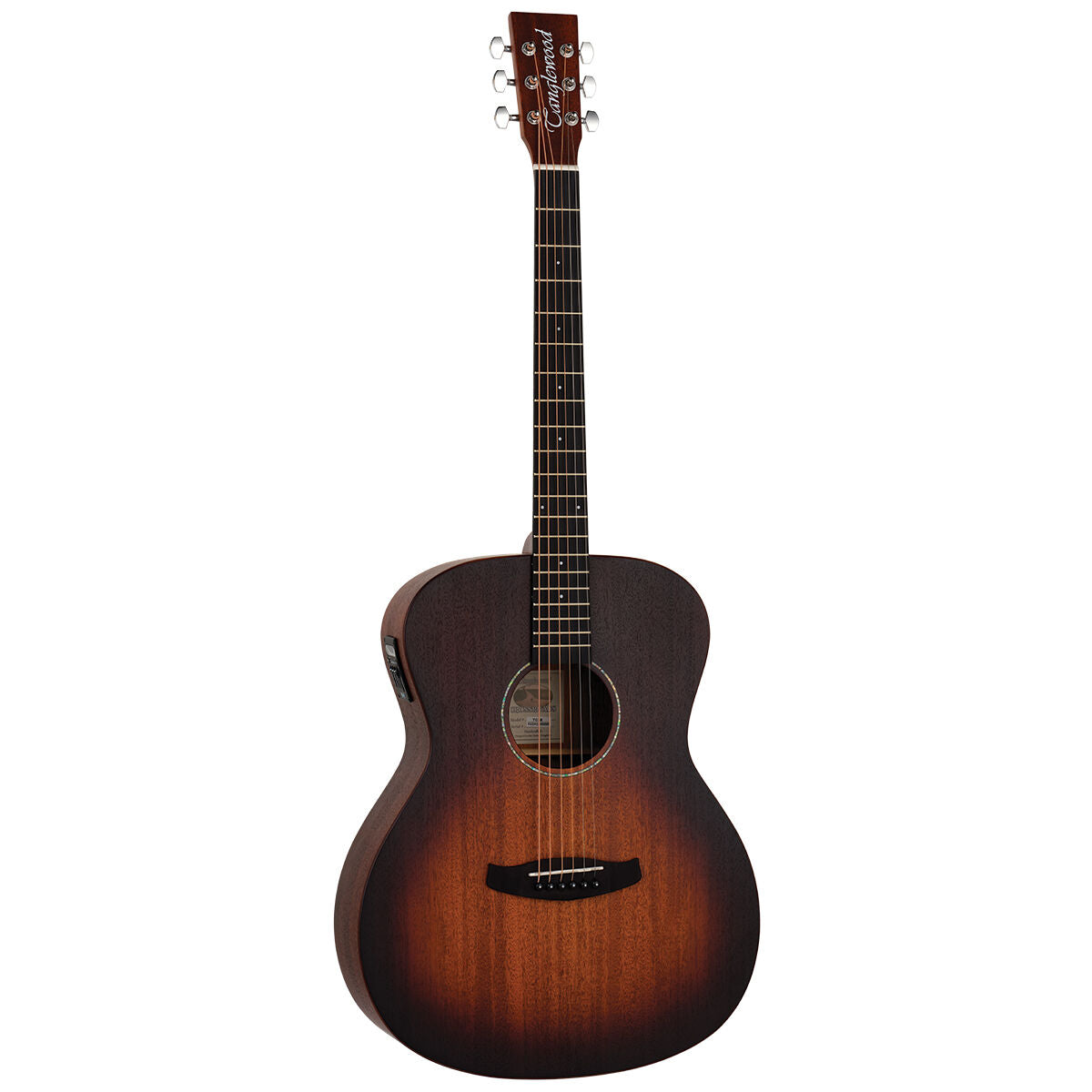 Tanglewood TC3-E Crossroads Acoustic Guitar Orchestra Whiskey Burst Satin w/ Pickup