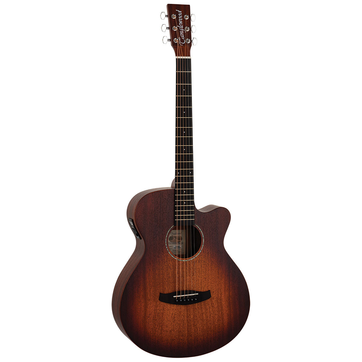 Tanglewood TC4-CE Crossroads Acoustic Guitar SuperFolk Whiskey Burst Satin w/ Cutaway &amp; Pickup