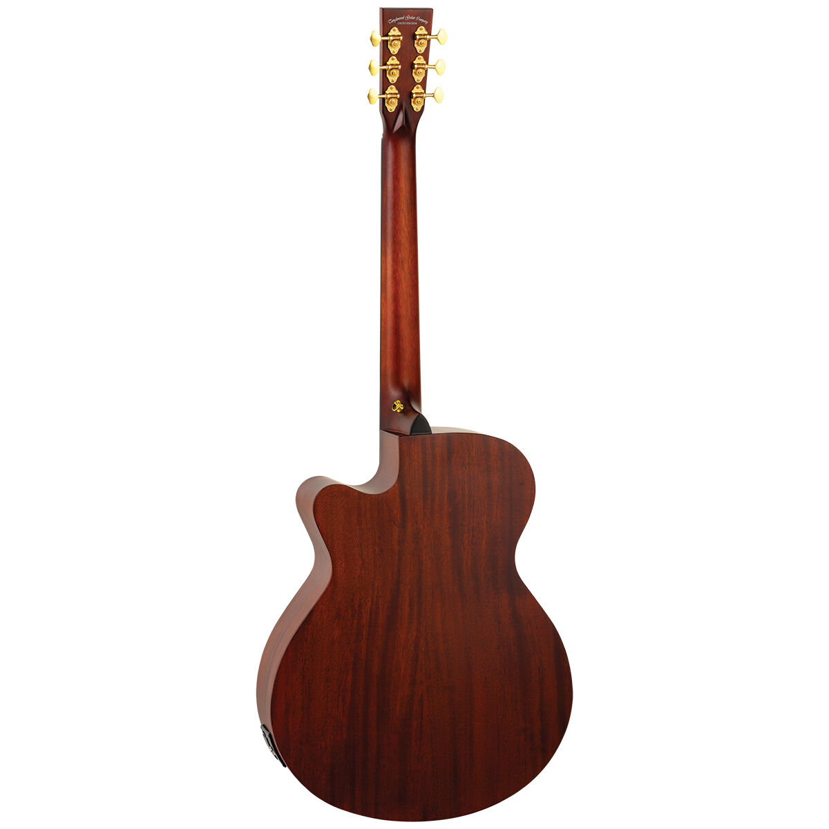 Tanglewood TE4-CE-BL Elemental Acoustic Guitar SuperFolk Solid Mahogany Top w/ Cutway & Pickup