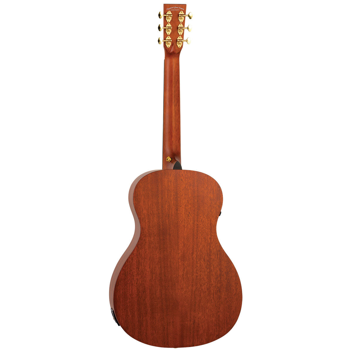 Tanglewood TE8-E-BL Elemental Acoustic Guitar Parlour Solid Mahogany Top w/ Pickup