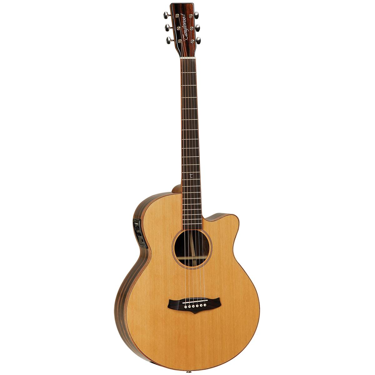 Tanglewood TJ4-CE Java Acoustic Guitar SuperFolk w/ Cutaway & Pickup