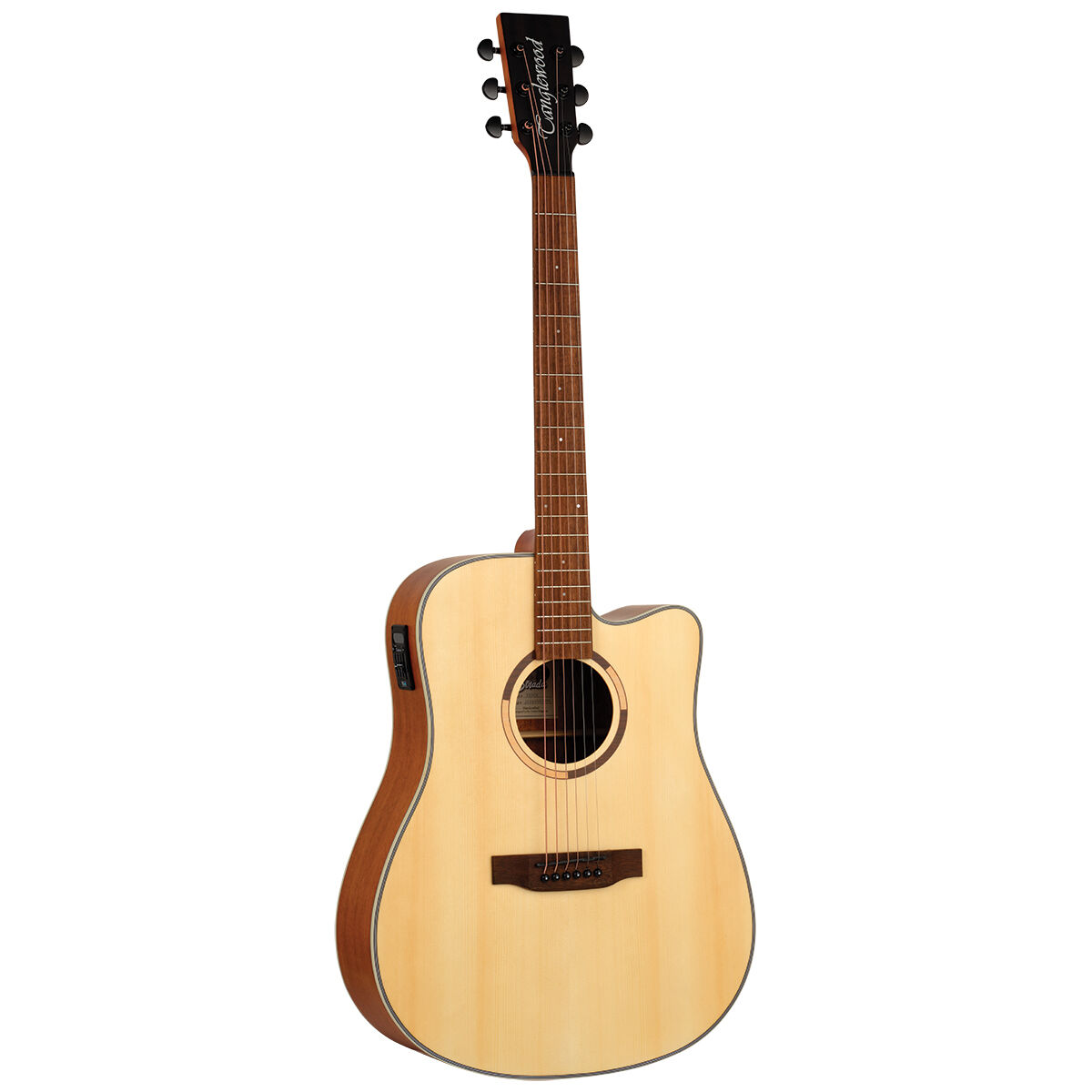 Tanglewood TS5-CE Strada Acoustic Guitar Dreadnought Spruce/Mahogany w/ Cutaway &amp; Pickup