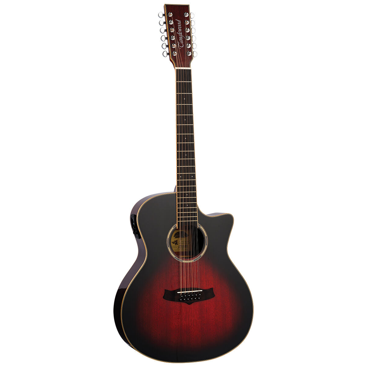 Tanglewood TW612CEAVB Winterleaf Acoustic Guitar 12-String Antique Vintage Burst w/ Cutaway &amp; Pickup