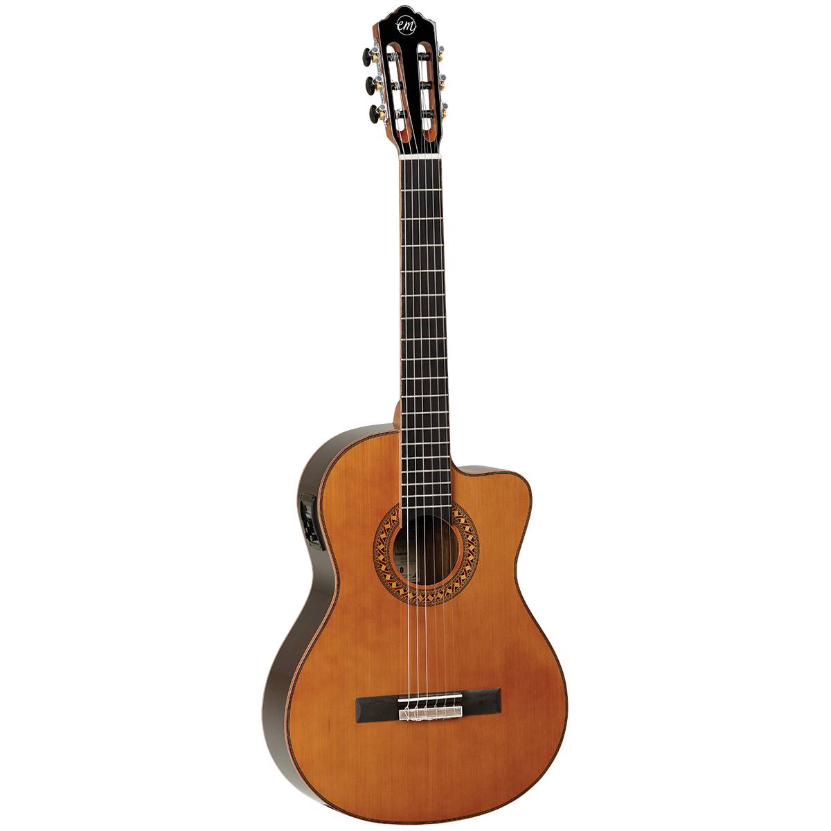 Tanglewood TWEMDC5 Enredo Madera Dominar Classical Guitar Solid Cedar Top w/ Cutaway & Pickup