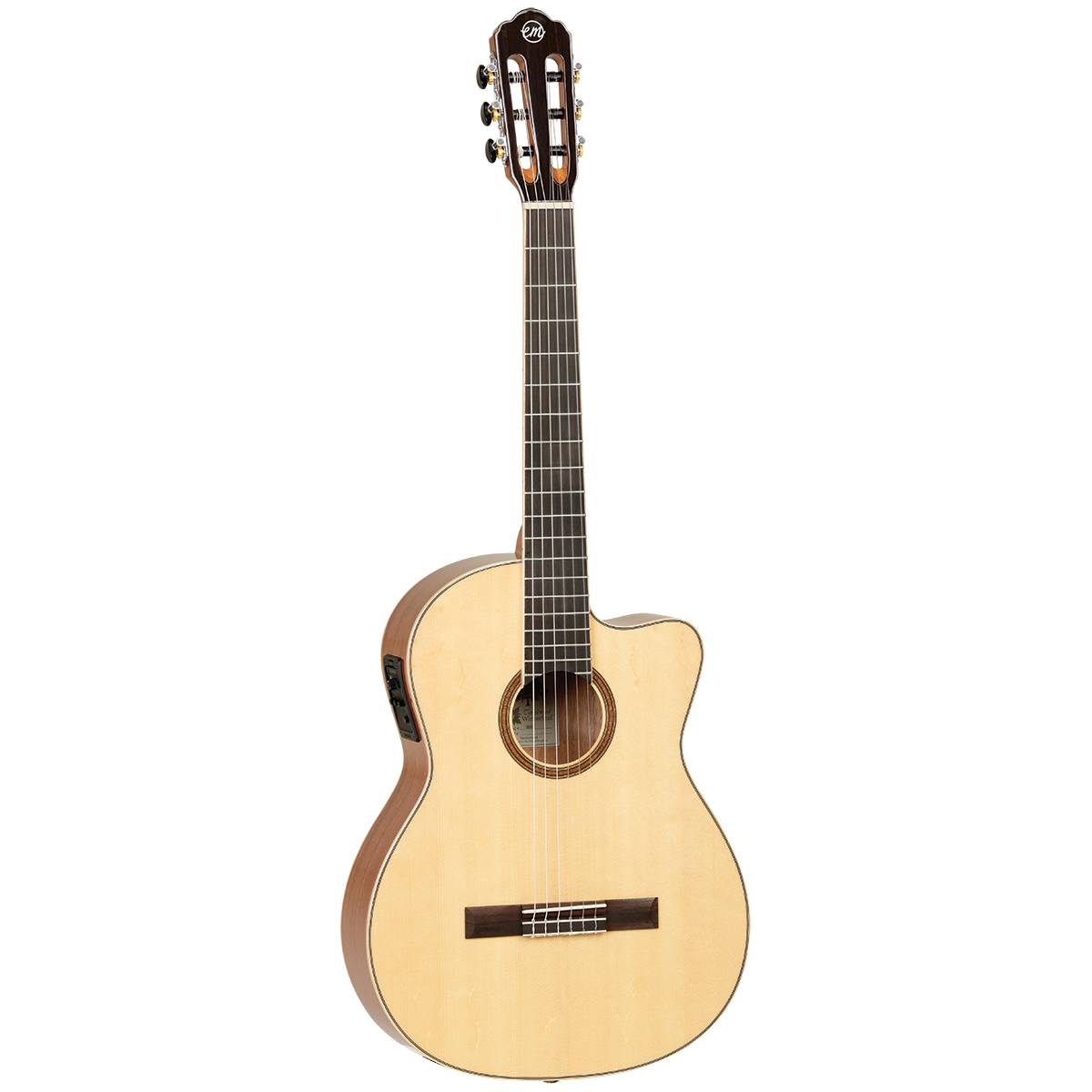 Tanglewood TWEMDC6 Enredo Madera Dominar Classical Guitar Solid Spruce Top w/ Cutaway & Pickup
