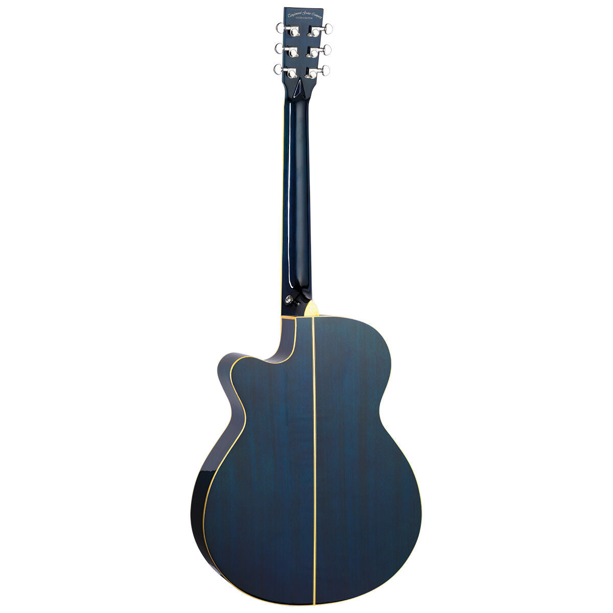Tanglewood TWPRO4CEBLA Winterleaf Blonde Acoustic Guitar SuperFolk Bondi Blue Gloss w/ Cutaway & Pickup