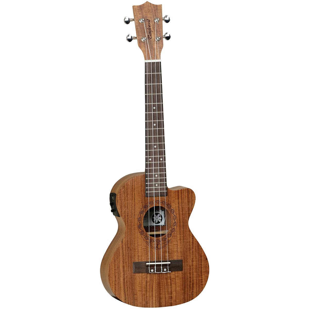 Tanglewood TWT17E Tiare Tenor Ukulele Koa Natural Satin Uke w/ Pickup