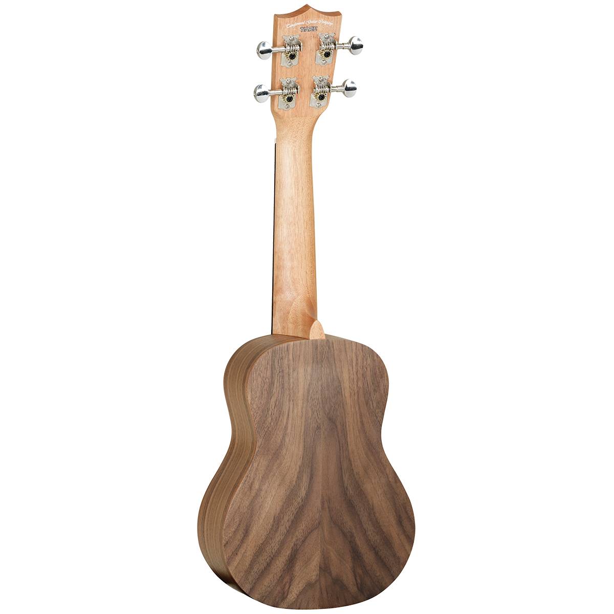Tanglewood TWT2 Tiare Soprano Ukulele All Black Walnut Natural Satin Uke