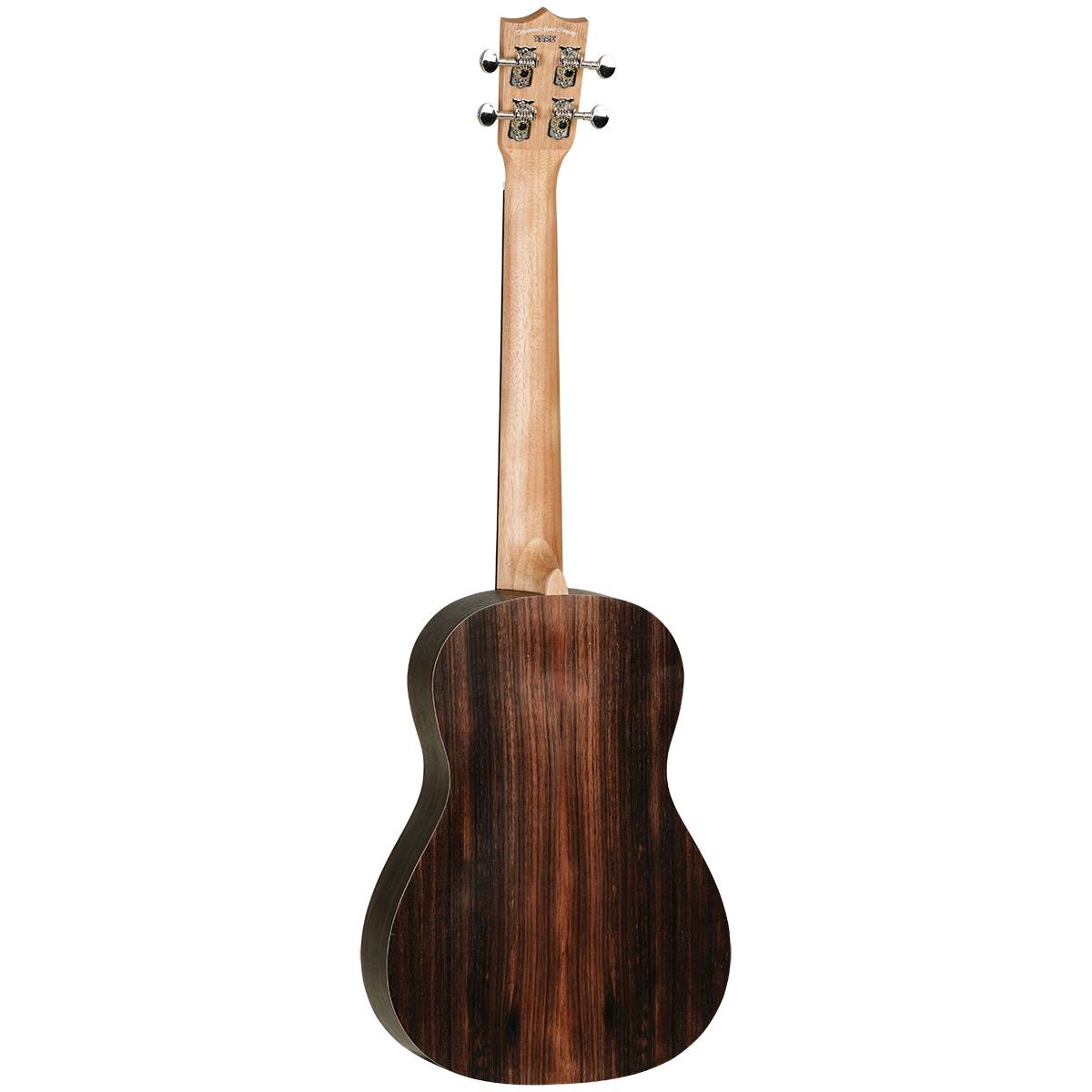 Tanglewood TWT20 Tiare Baritone Ukulele All Figured Ebony Natural Satin Uke w/ Bag