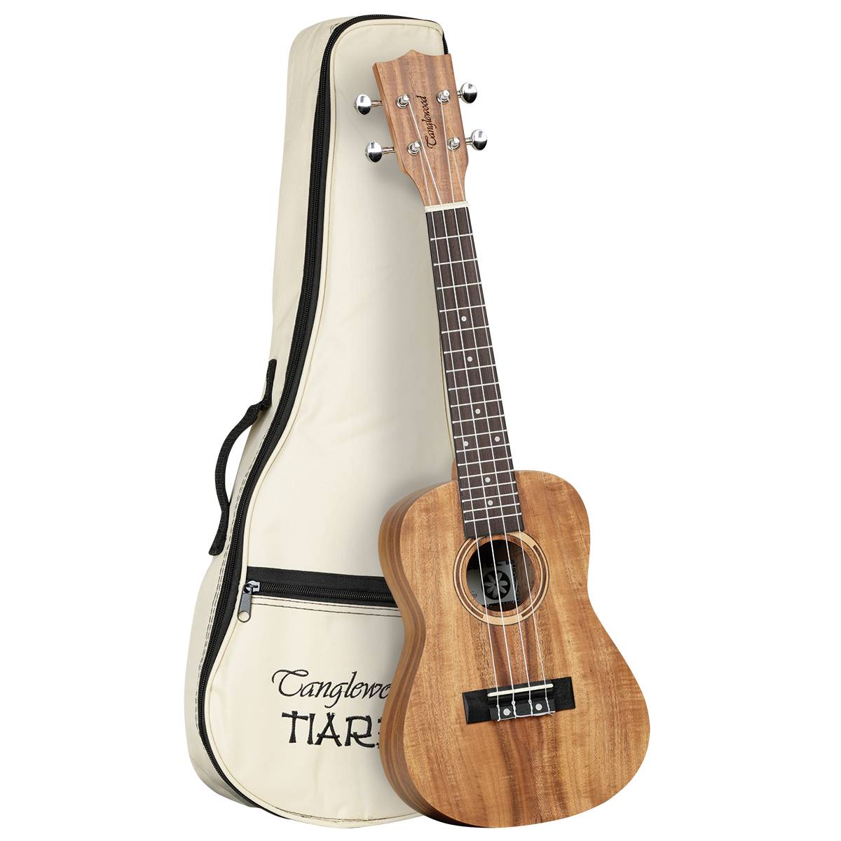 Tanglewood TWT8 Tiare Concert Ukulele All KOA Uke w/ Bag