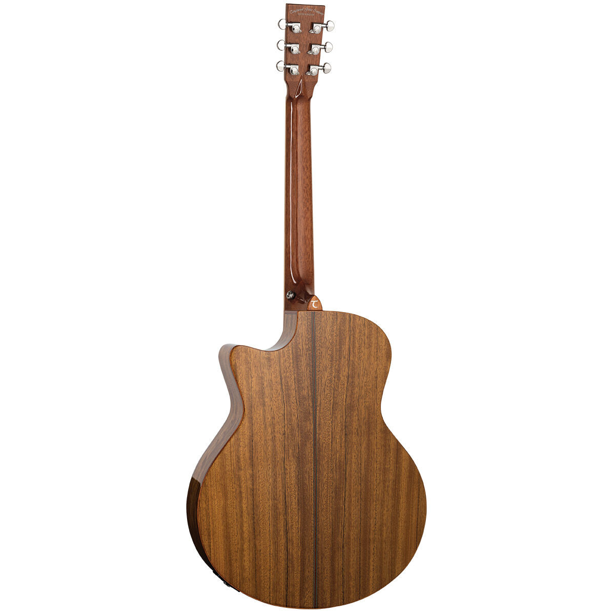 Tanglewood TWX6CEBW Winterleaf Exotic Acoustic Guitar Superfolk Black Walnut w/ Cutaway & Pickup