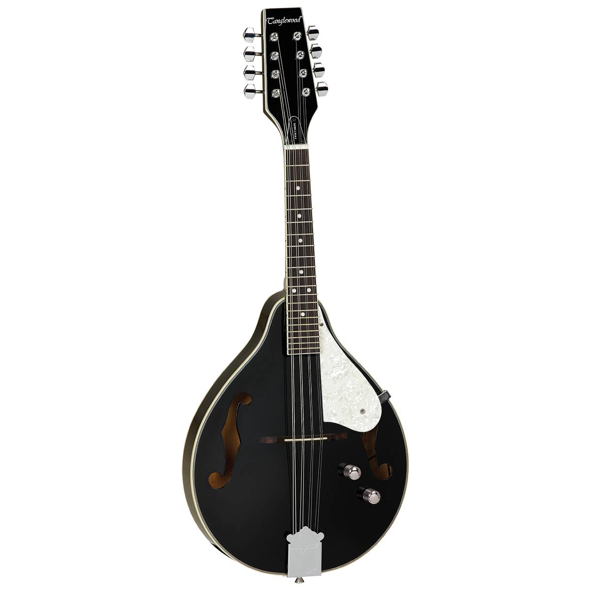 Tanglewood TWM T BKP E Union Mandolin Black w/ Pickup