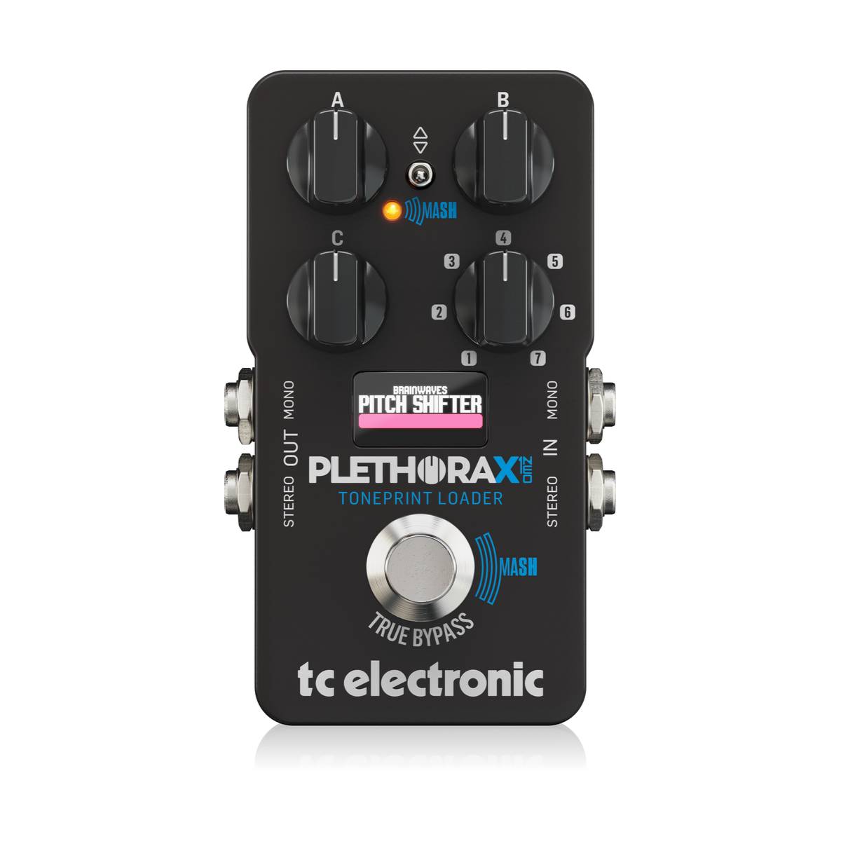 TC Electronic Plethora X1 NEO Toneprint Loader Effects Pedal - Black Finish