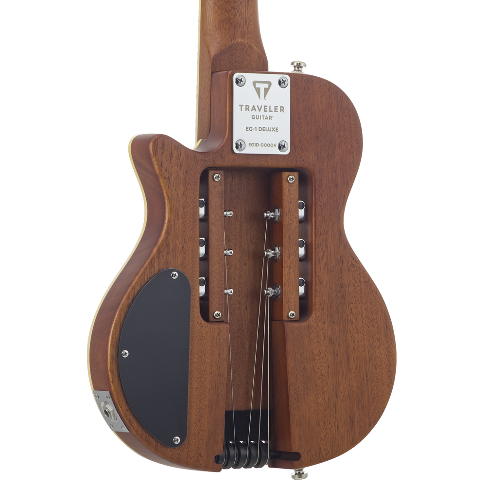 Traveler Guitar EG-1 Deluxe Electric Guitar Gloss Black w/ Gigbag