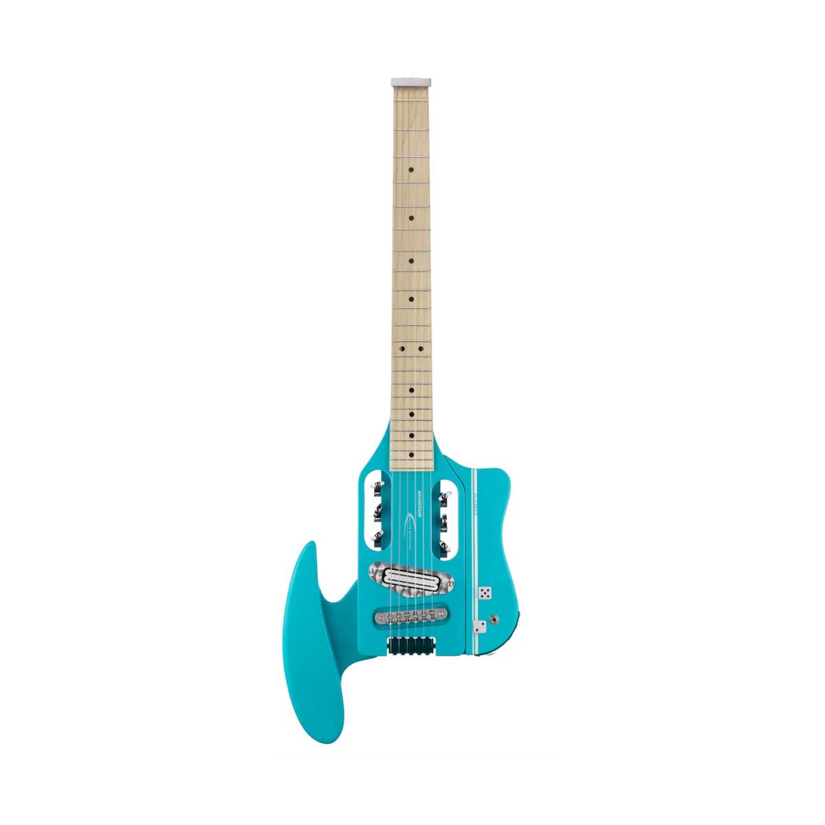 Traveler Guitar Speedster Deluxe Electric Guitar Hot Rod Blue w/ Gigbag