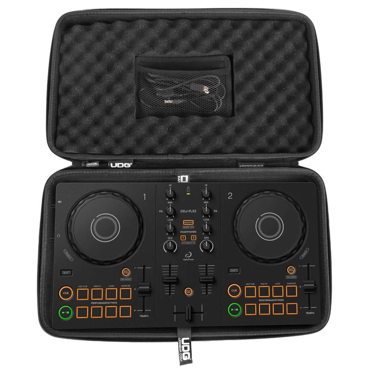 UDG U8331BL Creator AlphaTheta DDJ-FLX2 Hardcase Black