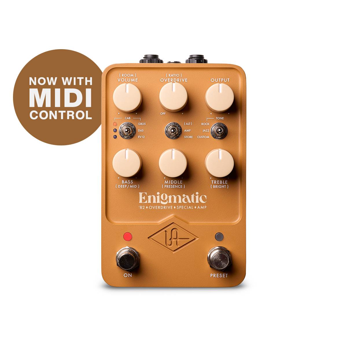 Universal Audio UAFX Enigmatic &#39;82 Overdrive Special Amp Effects Pedal