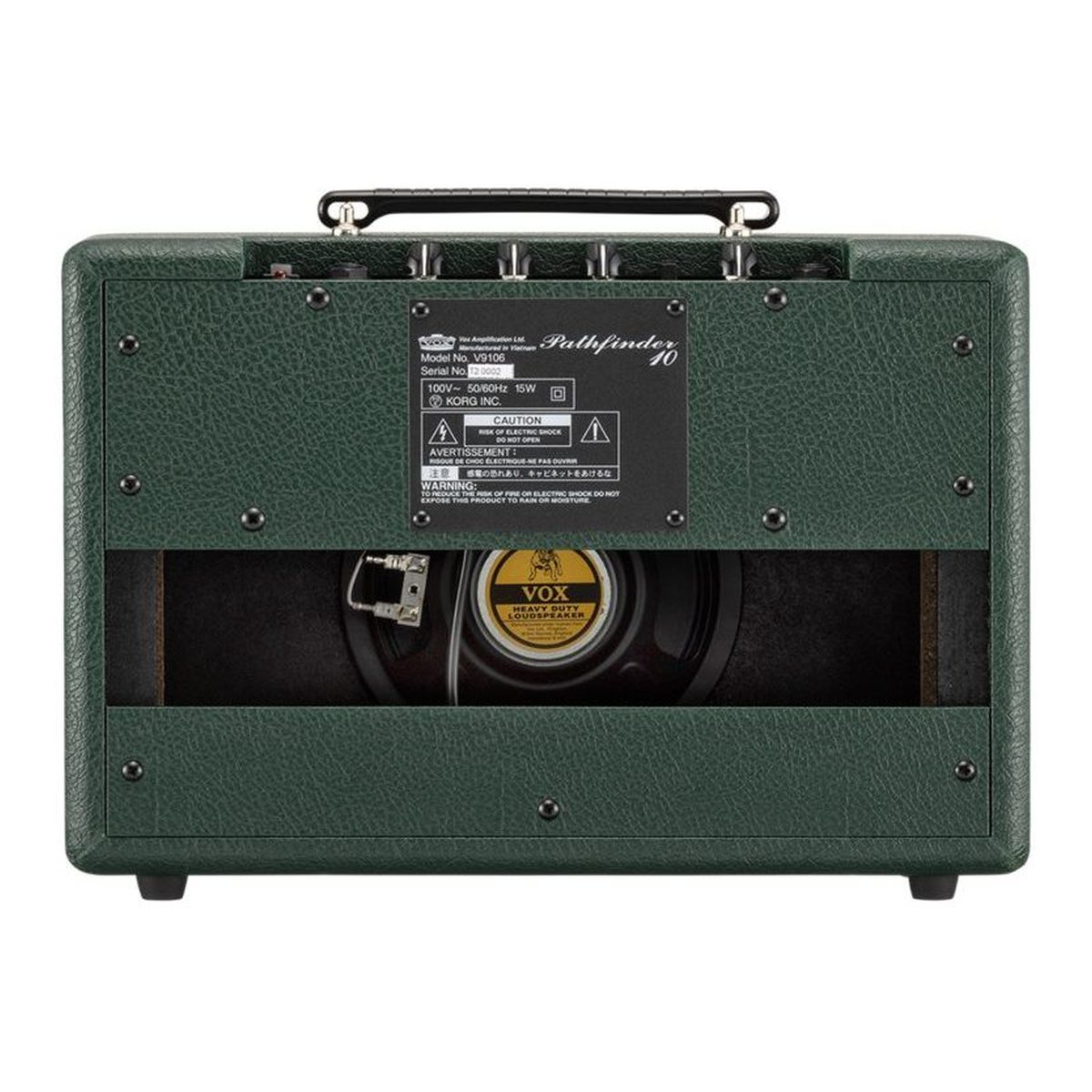 VOX Pathfinder 10 Guitar Amplifier 10W Combo Amp - British Racing Green Limited Edition