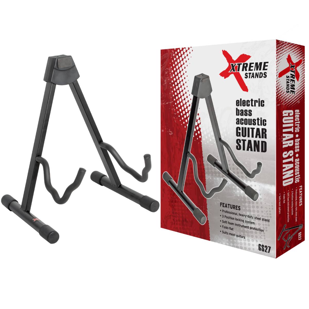 Xtreme GS27 A-Frame Guitar Stand