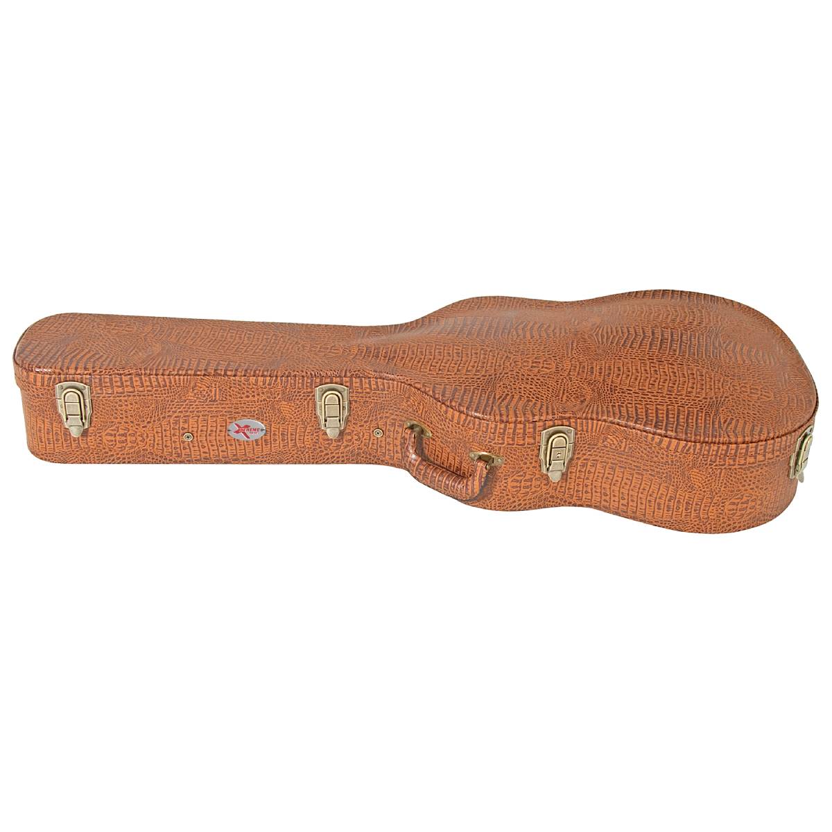 Xtreme HC3006 Acoustic Guitar Hardcase to suit Jumbo Guitars - Brown