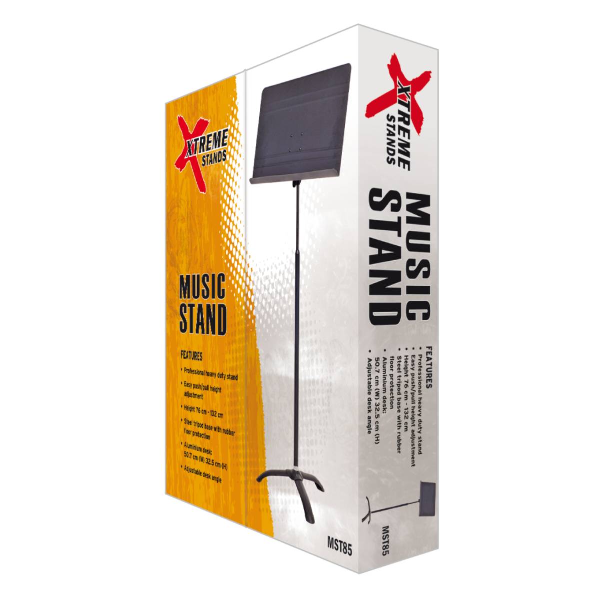 Xtreme MST85 Orchestral Music Stand - Black