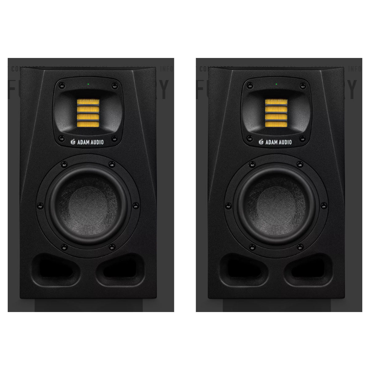 2 x ADAM Audio A4V Studio Monitor 4inch (Nearfield) - Pair