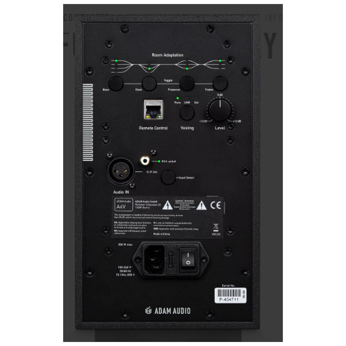 2 x ADAM Audio A4V Studio Monitor 4inch (Nearfield) - Pair