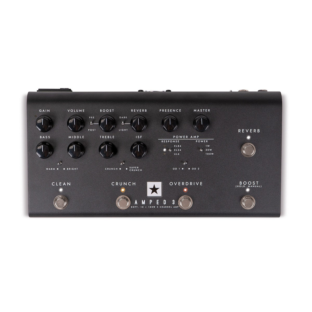 Blackstar Dept 10 AMPED 3 100w Amplifier Pedal Amp