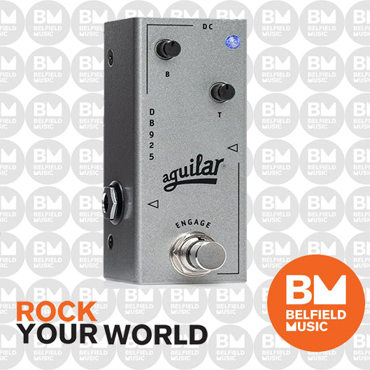 Aguilar DB925 Micro Pedal Bass Guitar PreAmp Buy Online Belfield Music