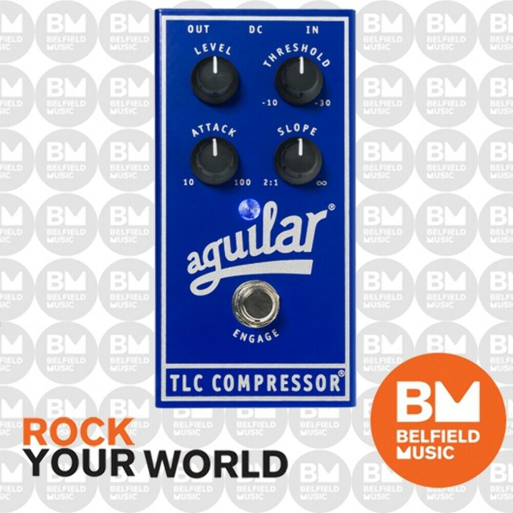 Aguilar TLC Compressor Bass Compression Effects Pedal - Buy Online