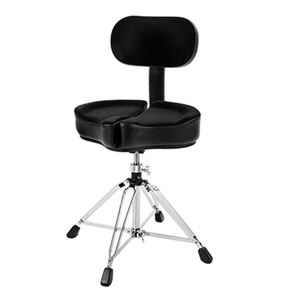 Ahead Spinal-G Drum Throne Stool Black w/ Backrest - SPG-BBR4