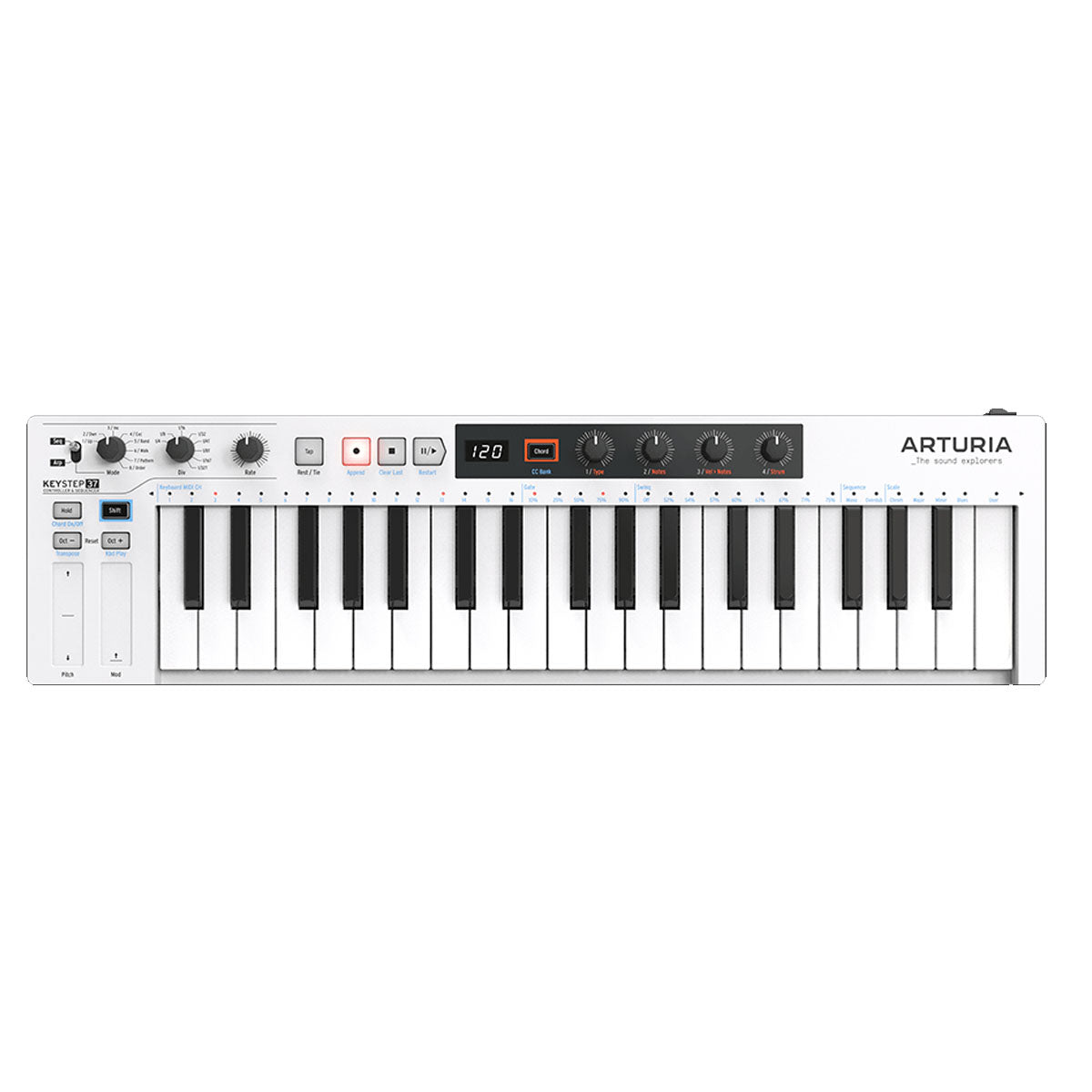 Arturia KeyStep 37 Step Sequencer &amp; Controller Keyboard 37-Key
