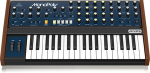 Behringer MonoPoly Analog 4-Voice Polyphonic Synthesiser Synth