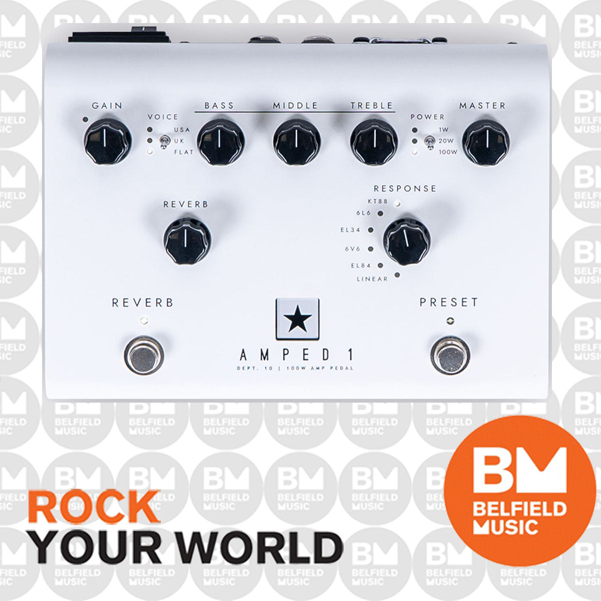blackstar amp pedal Blackstar Dept 10 AMPED 1 100w Amplifier Pedal Amp