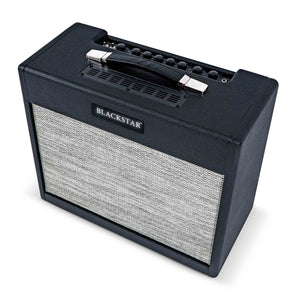 Blackstar St. James 50 6L6 Guitar Amplifier Black 1x12 50w Combo Amp Angle 1