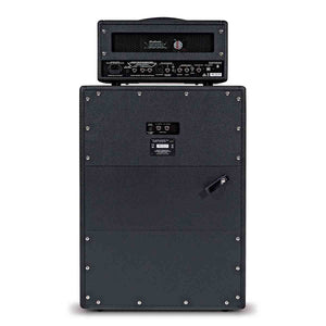 Blackstar St. James 50 6L6H Guitar Amplifier Stack Black 50w Head Amp & 212V Vertical Speaker Cabinet Back