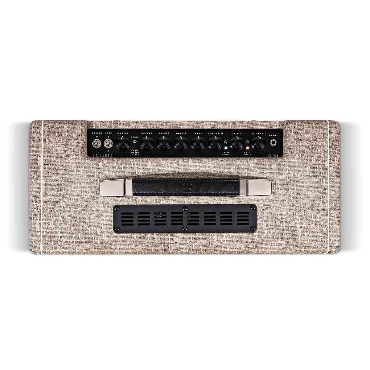 Blackstar St. James 50 EL34 Guitar Amplifier Fawn 1x12 50w Combo Amp Top