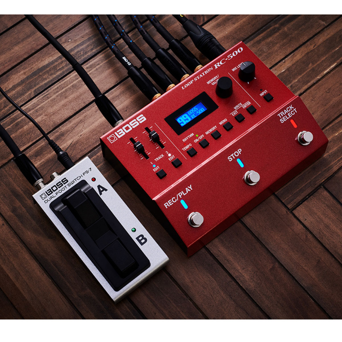 Boss RC-500 Loop Station Effects Looper Pedal RC500