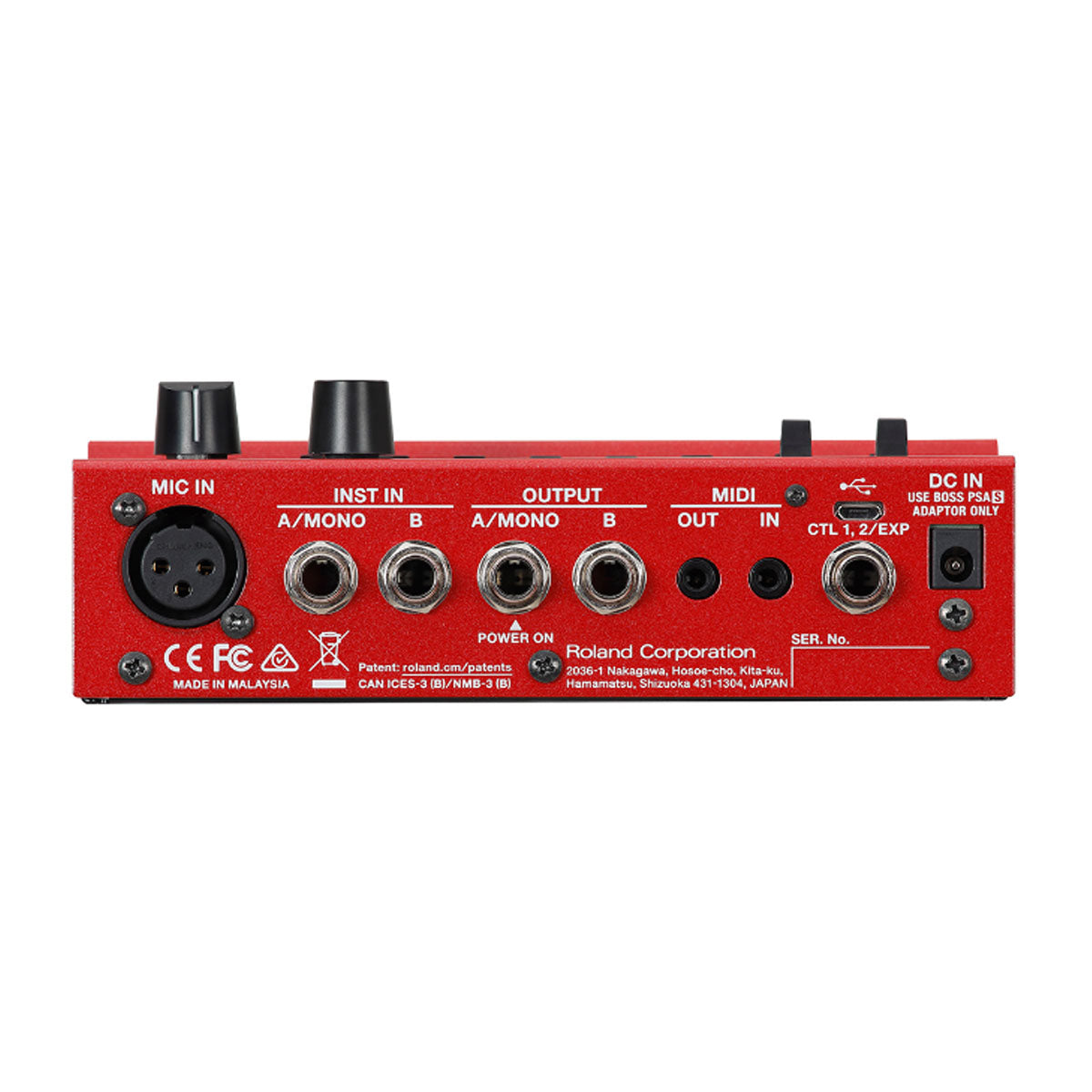 Boss RC-500 Loop Station Effects Looper Pedal RC500