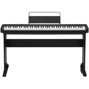 Casio CDP-S160 Digital Piano Black w/ CS46P Wooden Stand
