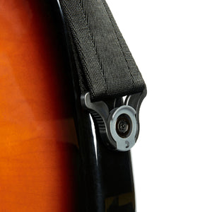 D'Addario Planet Waves 50BAL00 Guitar Strap Auto Lock Black