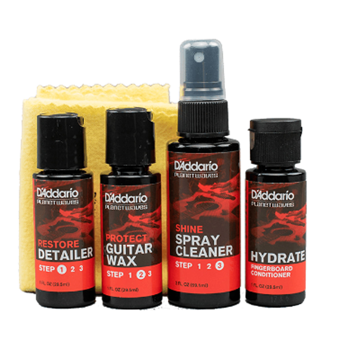 D'Addario Planet Waves PW-GCB-01 Instrument Care Essentials Kit Pack