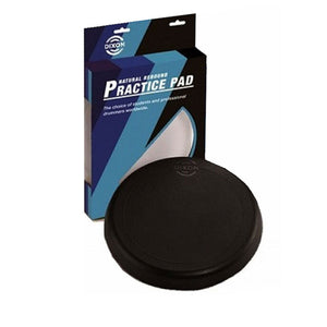 Dixon 12inch Rubber Drum Practice Pad Black - PDP12DXBX