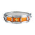 Dixon Classic Series Snare Drum Orange Sparkle - 14x3.5inch - PDSCL354OS