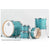 Dixon Cornerstone Maple 520 Series Drum Kit 5-Piece Quetzel Blue Satin - PODCSTM52001QBPM